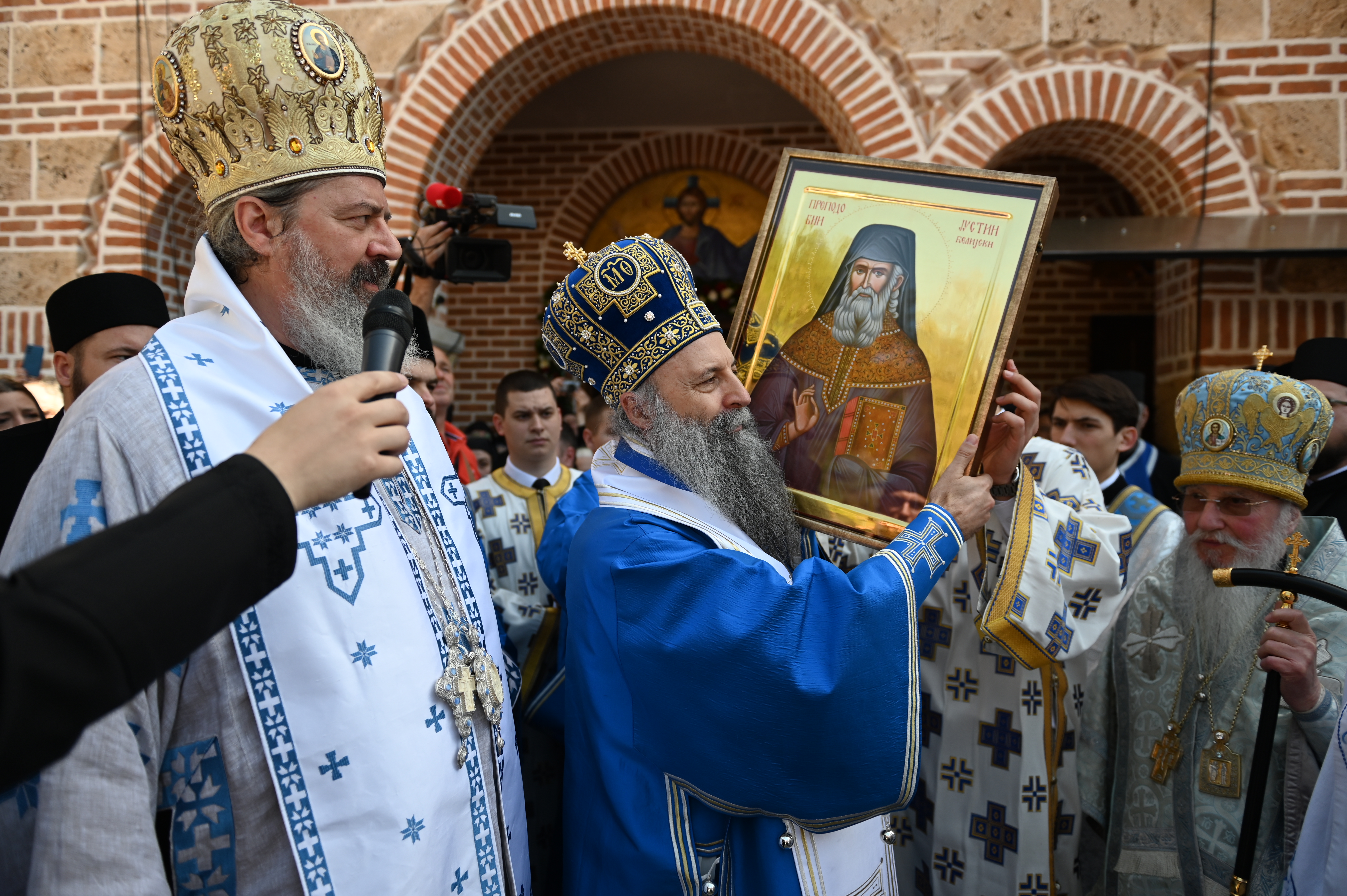 Veličanstvena svečanost u manastiru Ćelije u čast jubileja Prepodobnog Oca Justina-1
